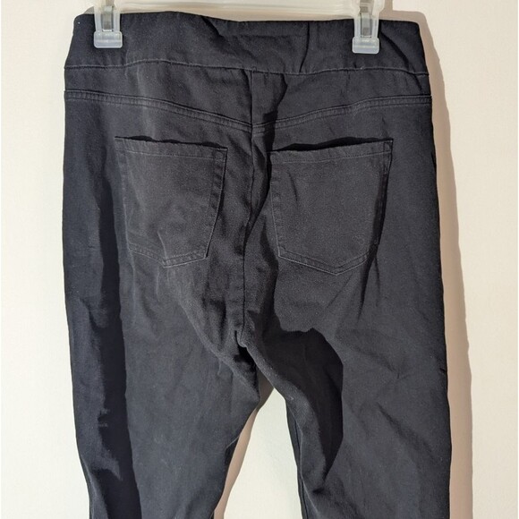 Soft Surroundings Black Pull On Straight Leg Pants Women's Size Small - Picture 4 of 7